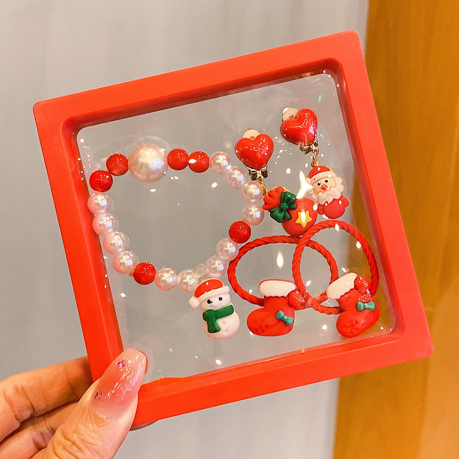 Wholesale Christmas children' s colorful bracelets